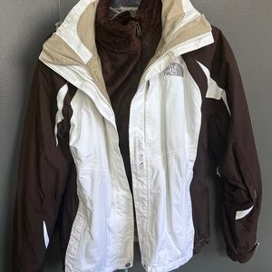 North Face Ski jacket with insert jacket- Small